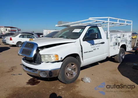 2005 Dodge Ram 2500 St/Slt from USA, damaged, VIN 003D6WR26C15G8569
